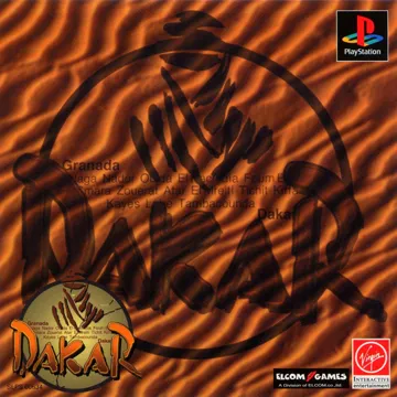 Dakar 97 (JP) box cover front